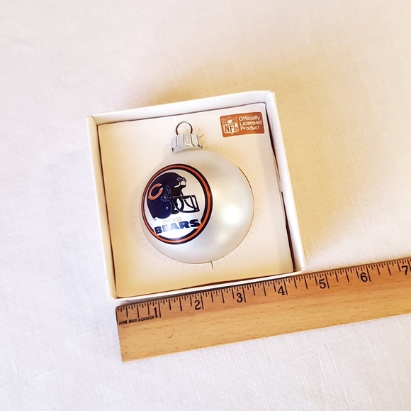 Vntg NFL Chicago Bears Ornament Topperscott in box - Picture 6 of 12